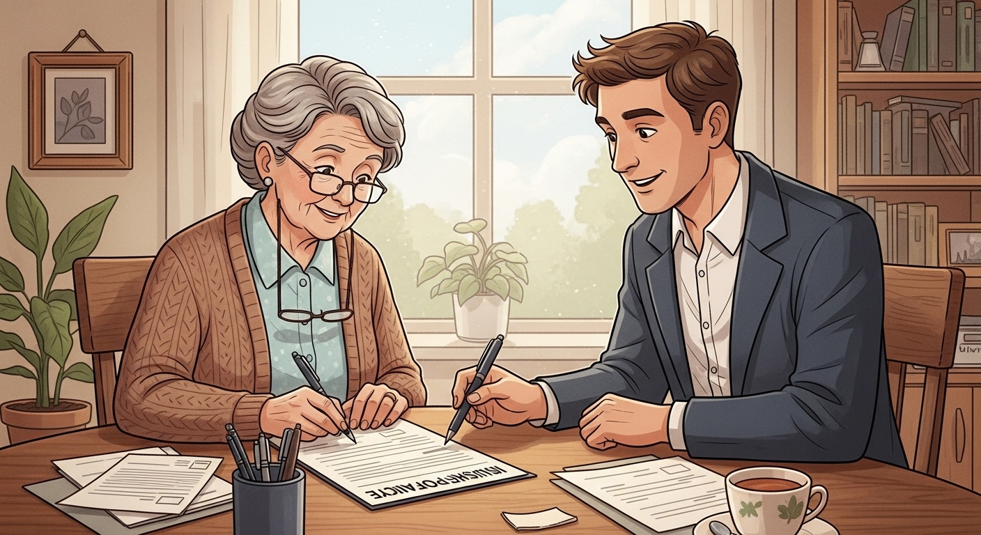 우체국 치매간병보험 가입 절차 안내 이미지