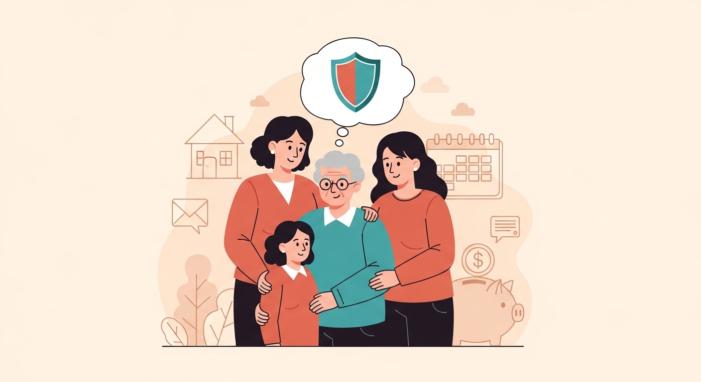 우체국 치매간병보험 특약 설계 이미지