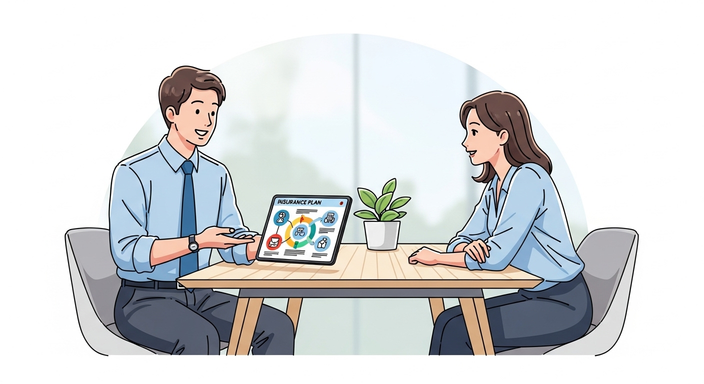 우체국 종합보험 가족 보장 이미지